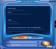 Xilisoft DVD Copy screenshot